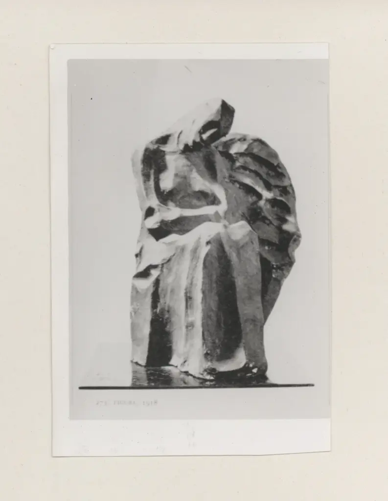 Anonimo , Casorati Felice - sec. XX - Figura , fronte