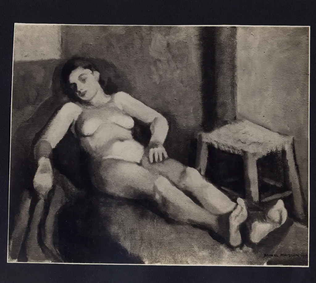 Casorati Maugham, Daphne , Studio di nudo