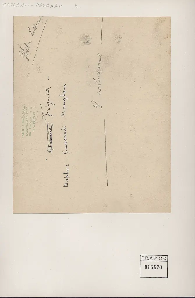 Beccaria, Paolo , retro