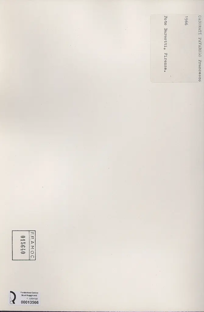 Foto Barsotti , retro