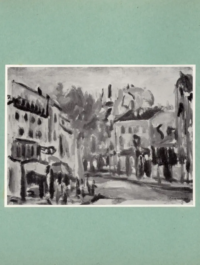 Anonimo , Cassanello, Angiola - sec. XX - Rue de l'Abbaye , fronte