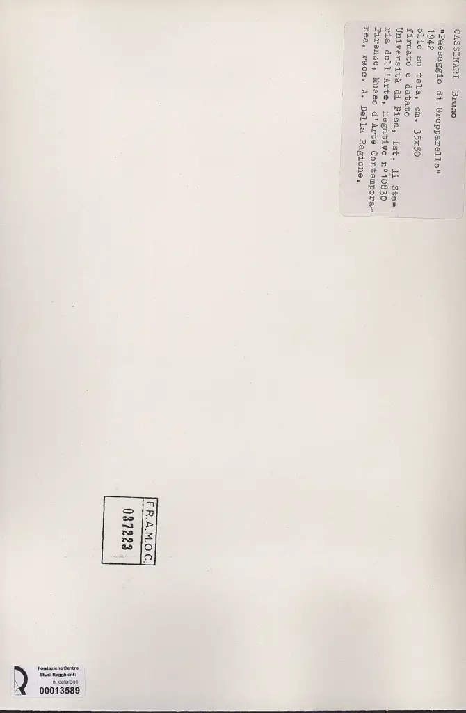 Anonimo, Anonimo , retro