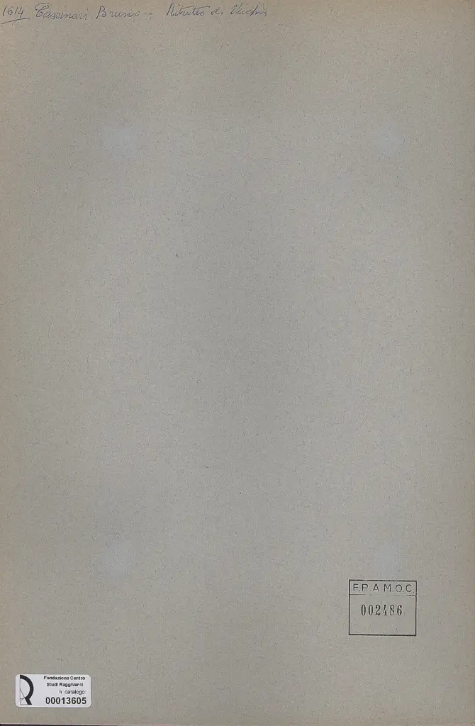 Anonimo, Anonimo , retro