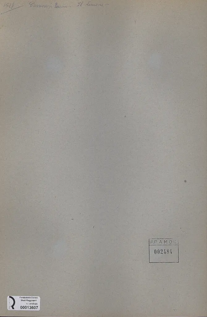 Anonimo, Anonimo , retro