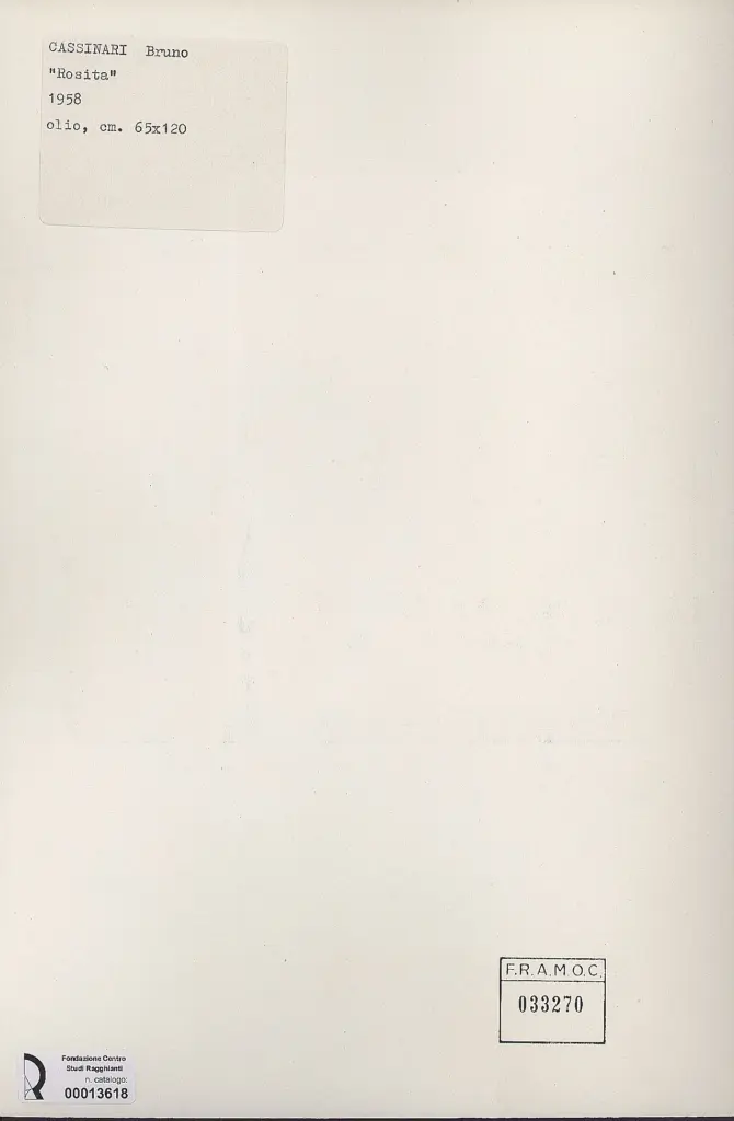 Anonimo, Anonimo , retro