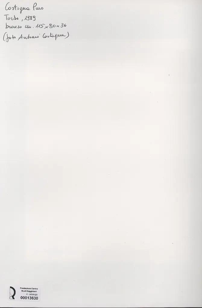 Castagna, Antonio , retro