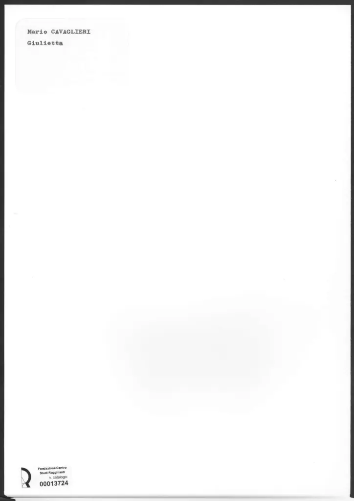 Anonimo, Anonimo , retro