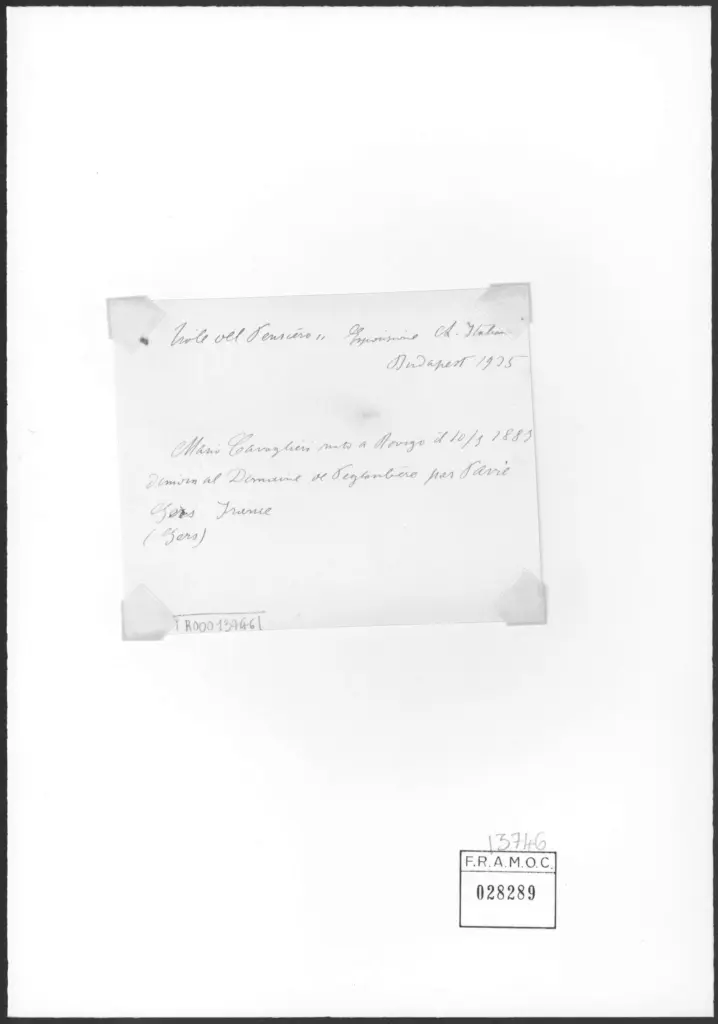 Anonimo, Anonimo , retro