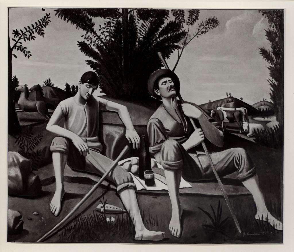 Giacomelli , Ceracchini, Gisberto - sec. XX - Guardiani , fronte