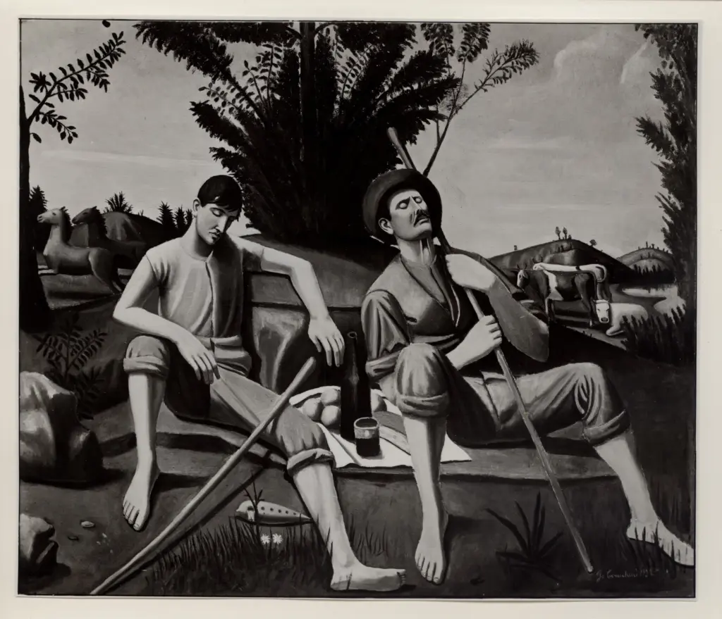 Giacomelli , Ceracchini, Gisberto - sec. XX - Guardiani , fronte