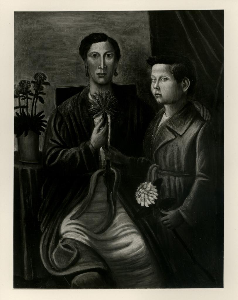 Giacomelli , Ceracchini, Gisberto - sec. XX - Mia moglie e Paolo , fronte