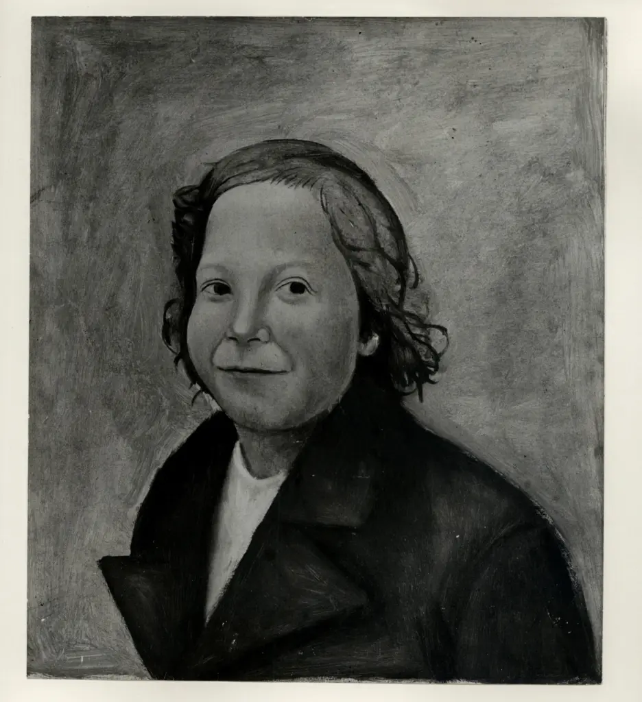 Anonimo , Ceracchini, Gisberto - sec. XX - Ritratto di Poldino , fronte