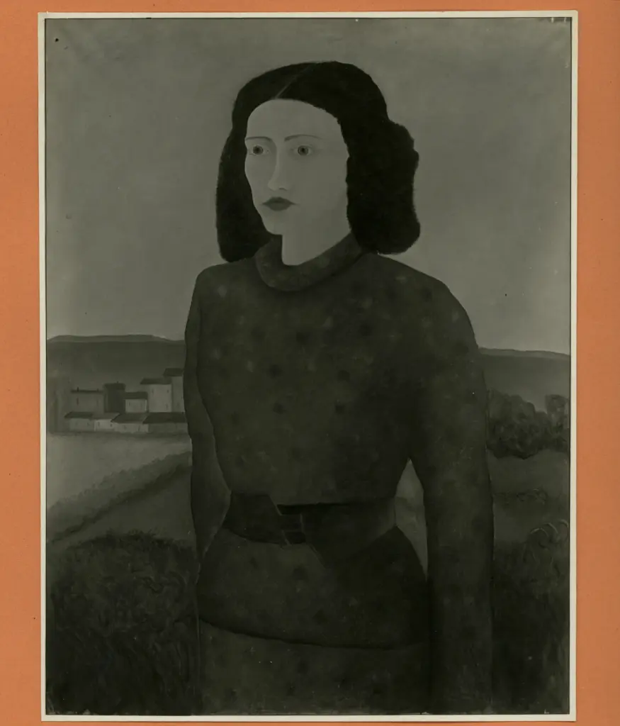 Anonimo , Cesetti, Giuseppe - sec. XX - Ritratto della Pia , fronte