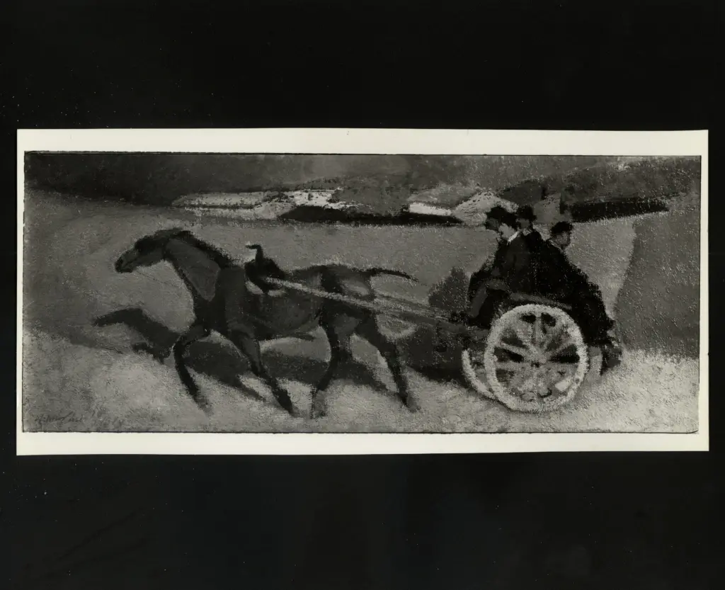 Checchi, Arturo , Il calessini dei sensali