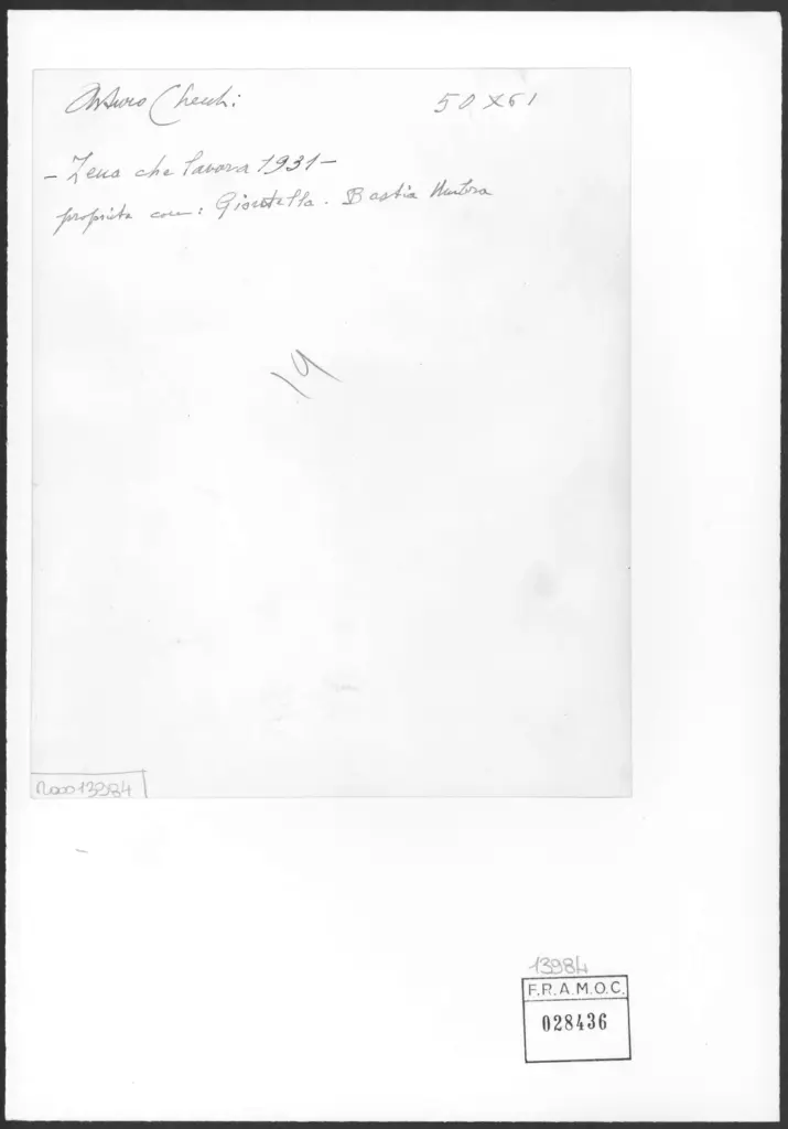 Checchi, Arturo - sec. XX -