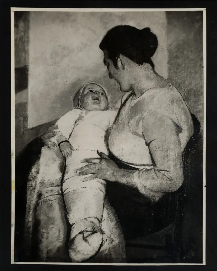 Anonimo , Checchi, Arturo - sec. XX - La madre , fronte