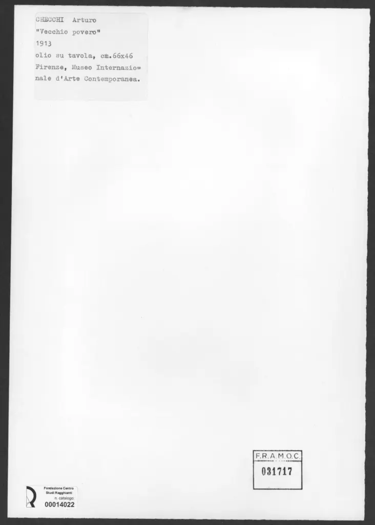 Checchi, Arturo - sec. XX , retro