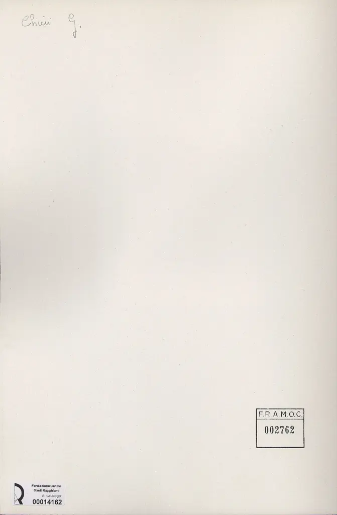 Anonimo, Anonimo , retro