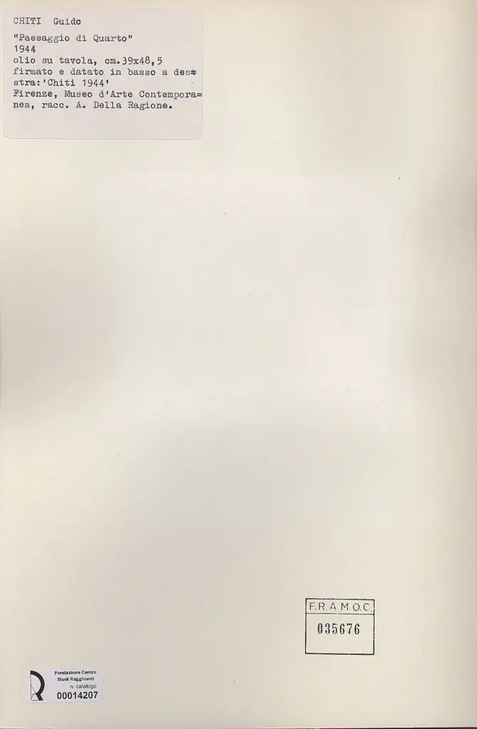 Anonimo , Chiti, Guido - sec. XX -