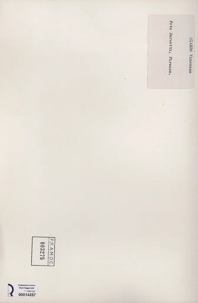 Foto Barsotti , retro