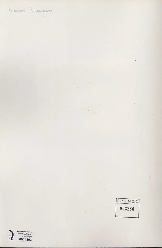 Anonimo, Anonimo , retro