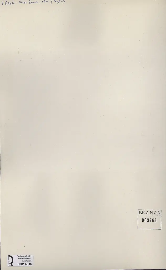 Anonimo, Anonimo , retro