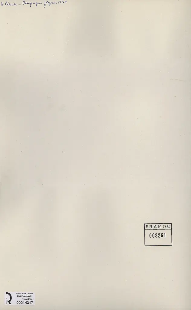 Anonimo, Anonimo , retro