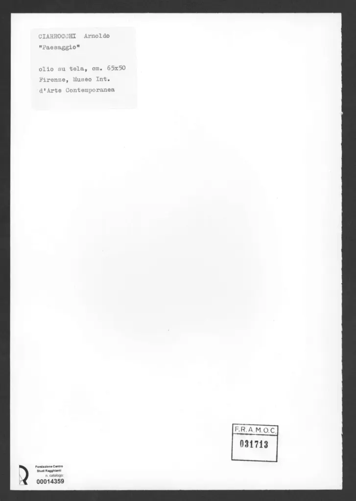 Ciarrocchi, Arnaldo - -