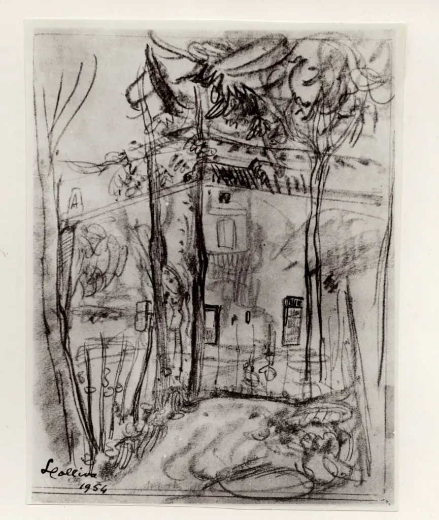 Anonimo , Colliva, Lea - sec. XX - L'ospedale , fronte