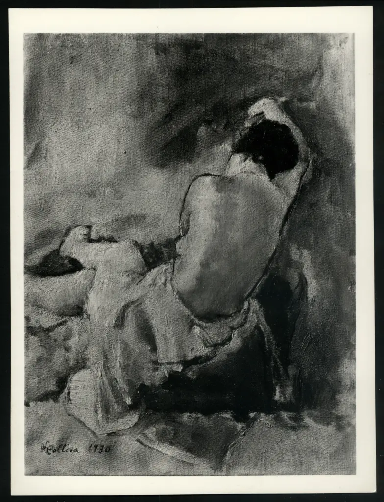 Anonimo , Colliva, Lea - sec. XX - Nudino , fronte