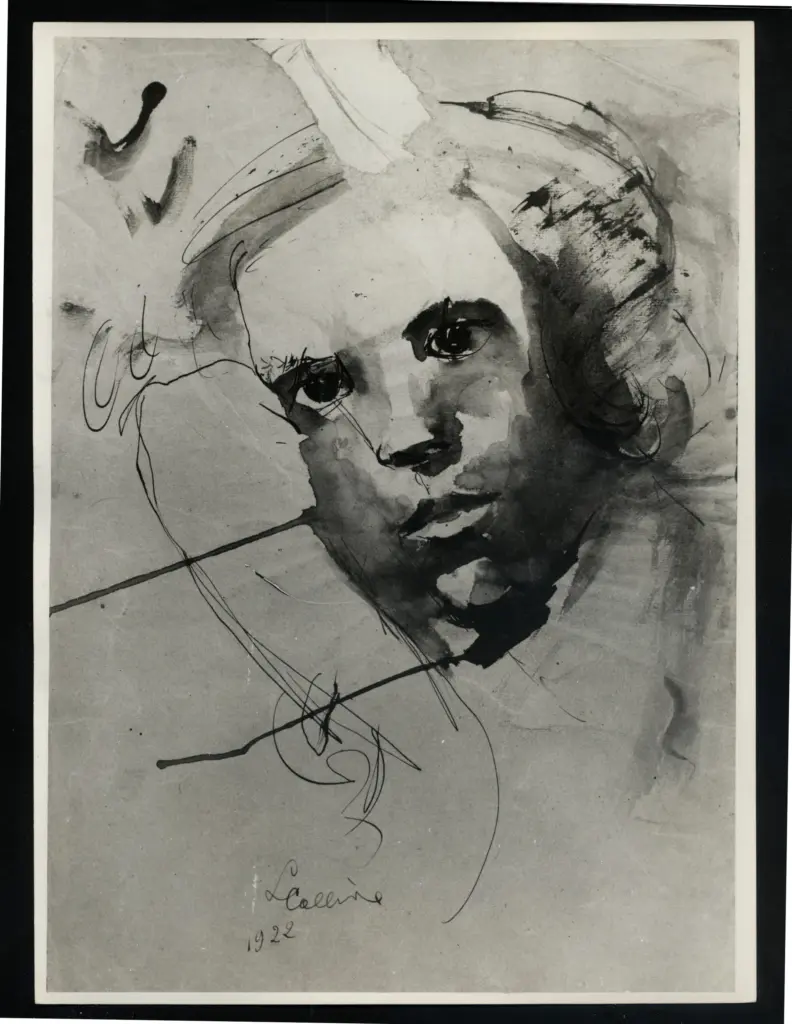 Anonimo , Colliva, Lea - sec. XX - Testina , fronte