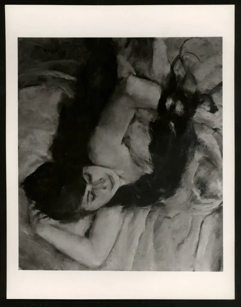 Colliva, Lea , Renata coi capelli sciolti