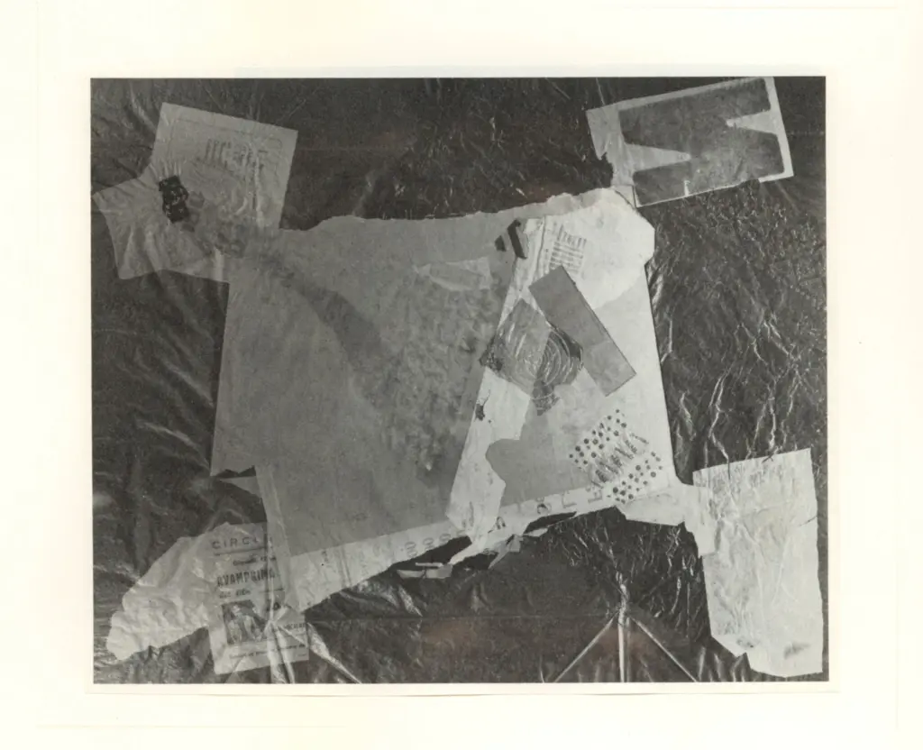 Anonimo , Corsi, Carlo - sec. XX - Collage , fronte