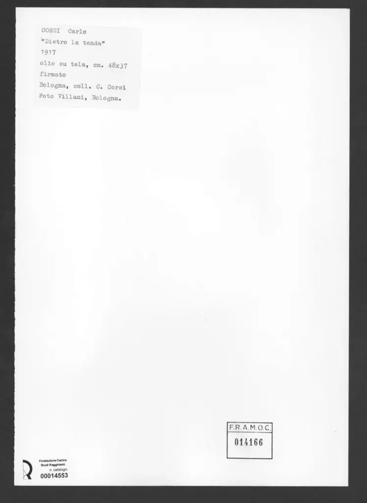 A. Villani e Figli , retro