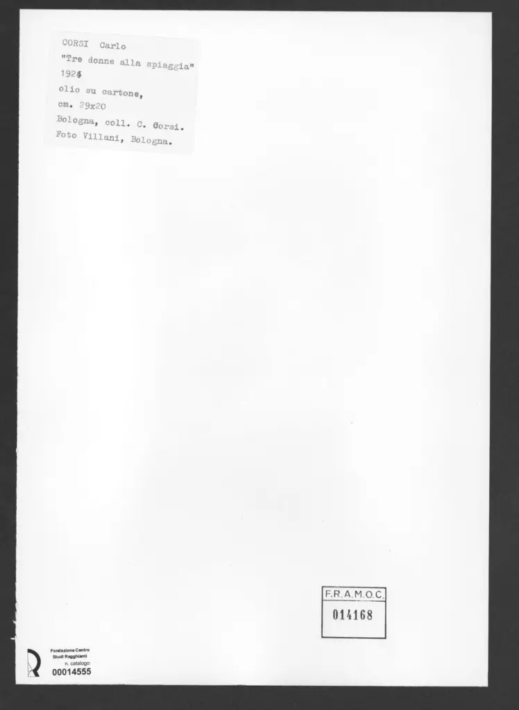 A. Villani e Figli , Corsi, Carlo - - , retro