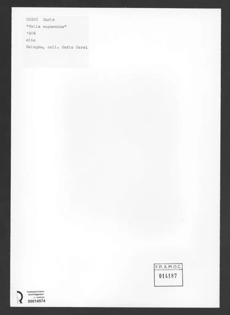 Corsi, Carlo - sec. XX - , retro