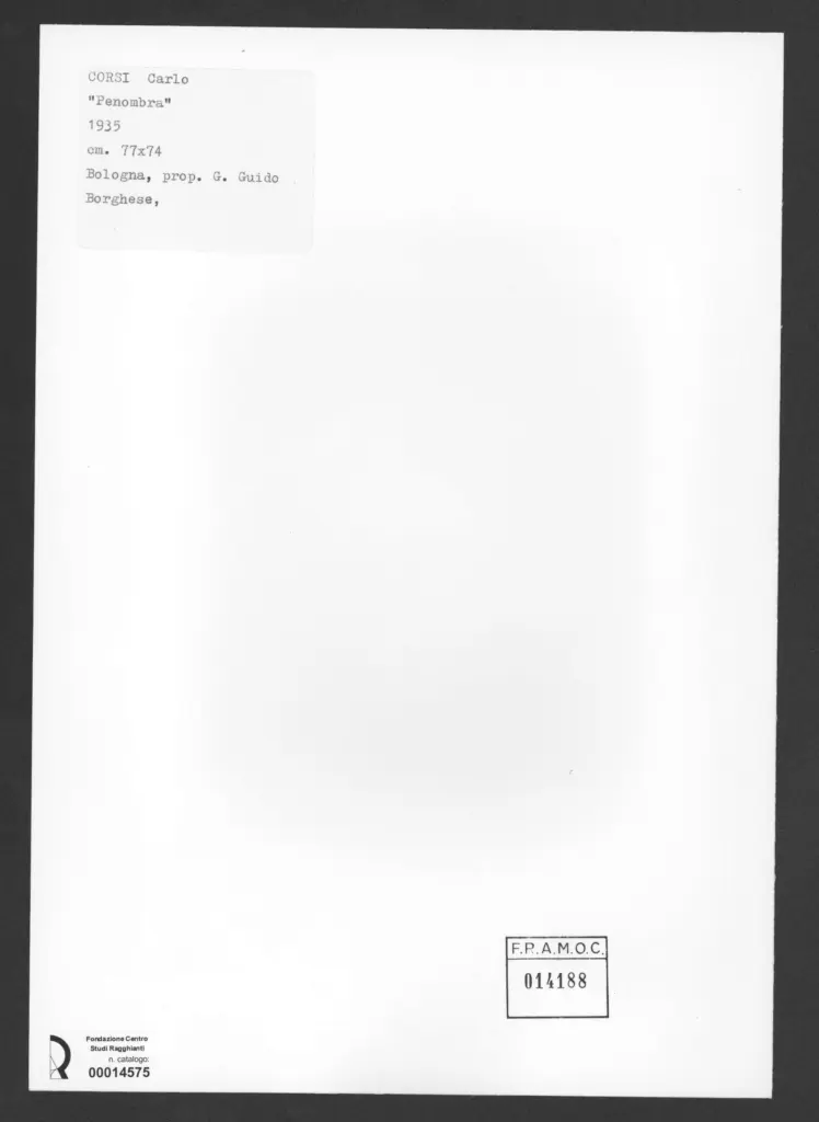 Corsi, Carlo - sec. XX - , retro