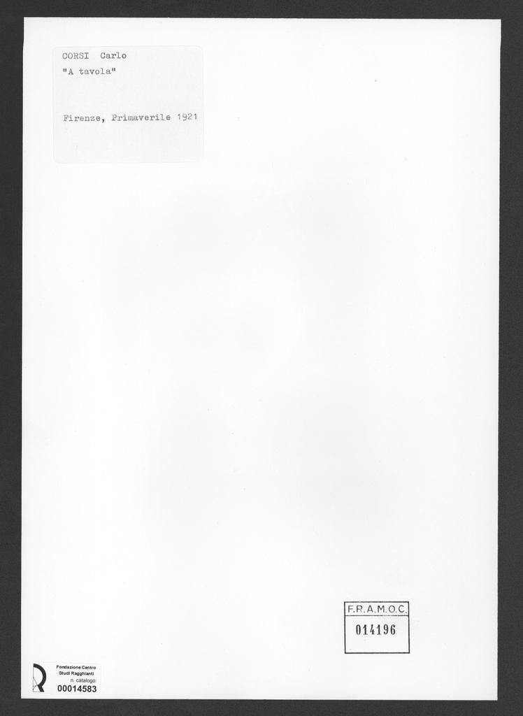 Corsi, Carlo - -