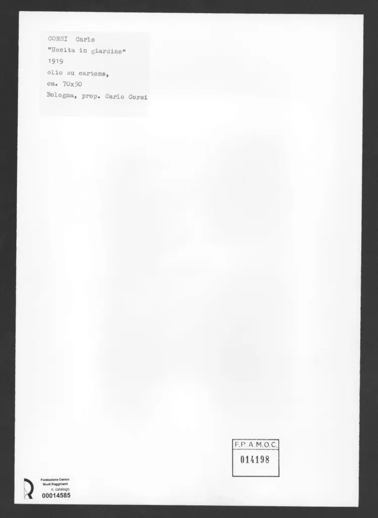 Corsi, Carlo - sec. XX -