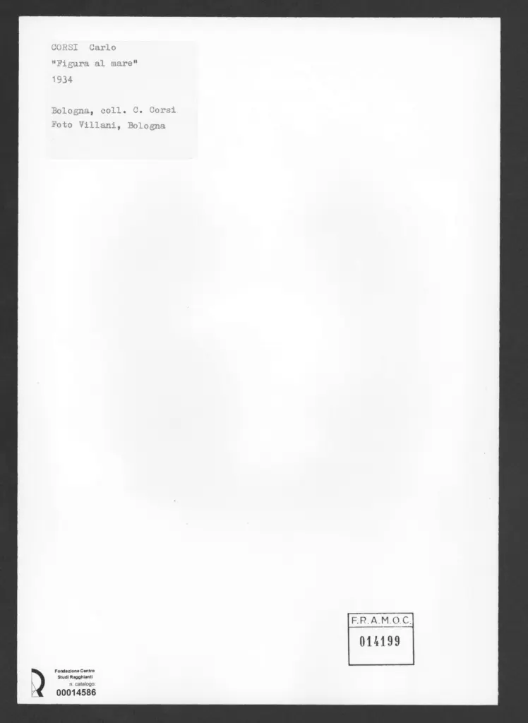 A. Villani e Figli , Corsi, Carlo - sec. XX - , retro