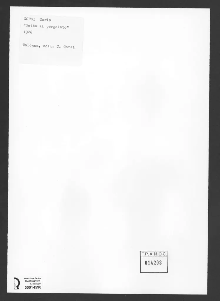 Corsi, Carlo - sec. XX -