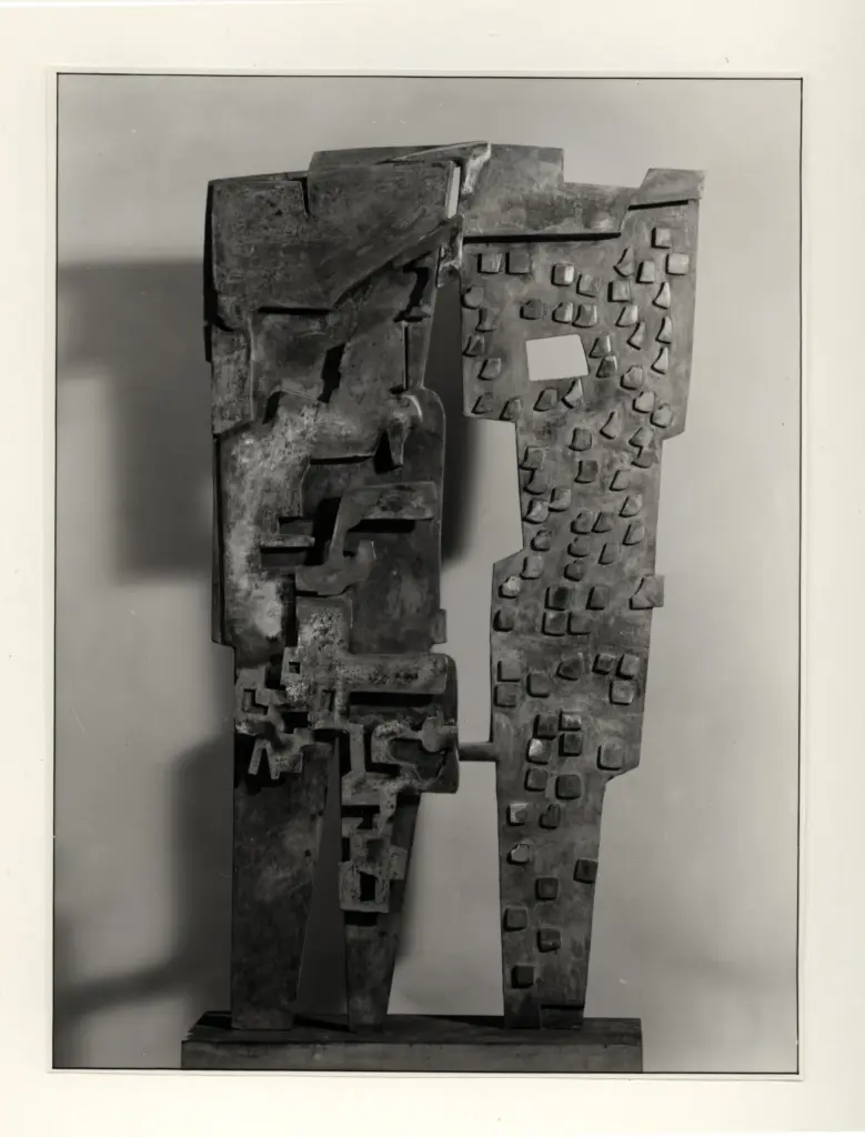 Giacomelli , Consagra, Pietro - sec. XX - Colloquio alto , fronte