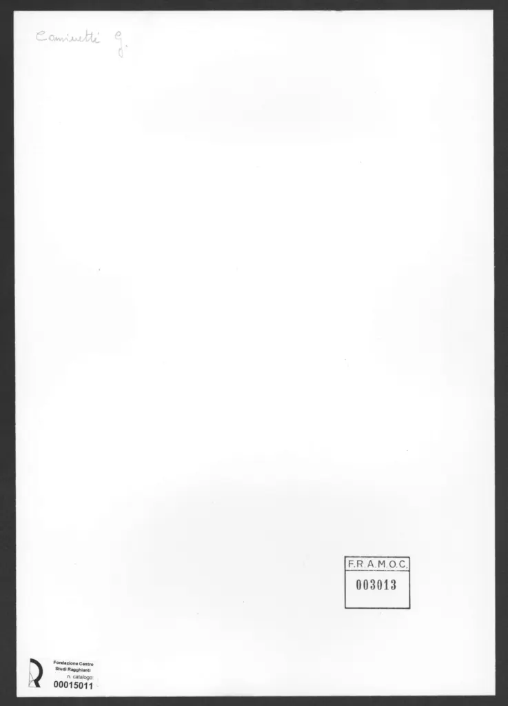 Cominetti, Giuseppe - sec. XX - Podisti al traguardo , retro