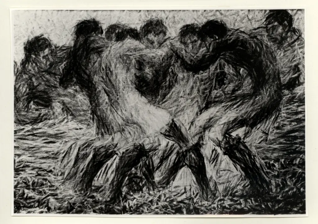 Cominetti, Giuseppe - sec. XX - Rugby , fronte