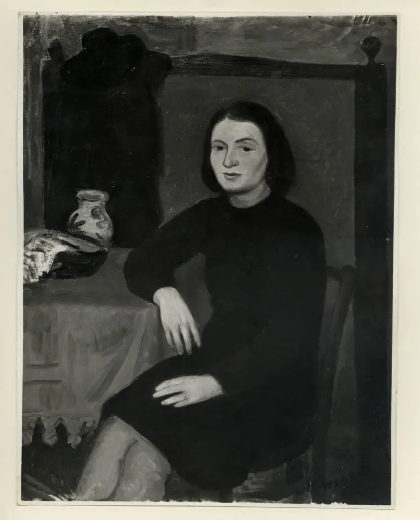 Anonimo , Consadori, Silvio - sec. XX - Ritratto femminile