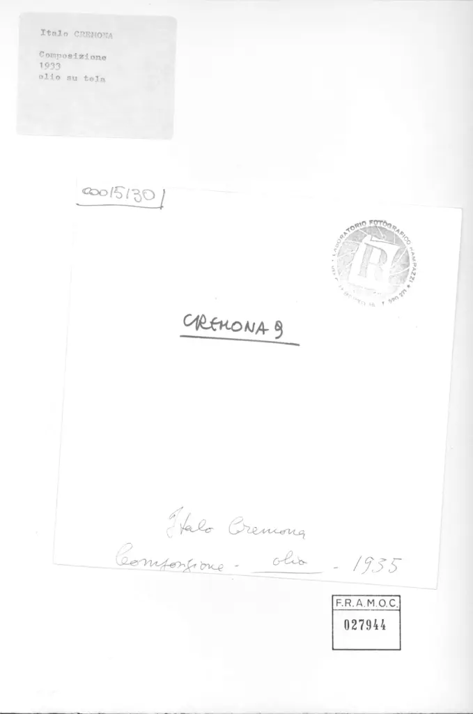 Rampazzi, Ferruccio , retro