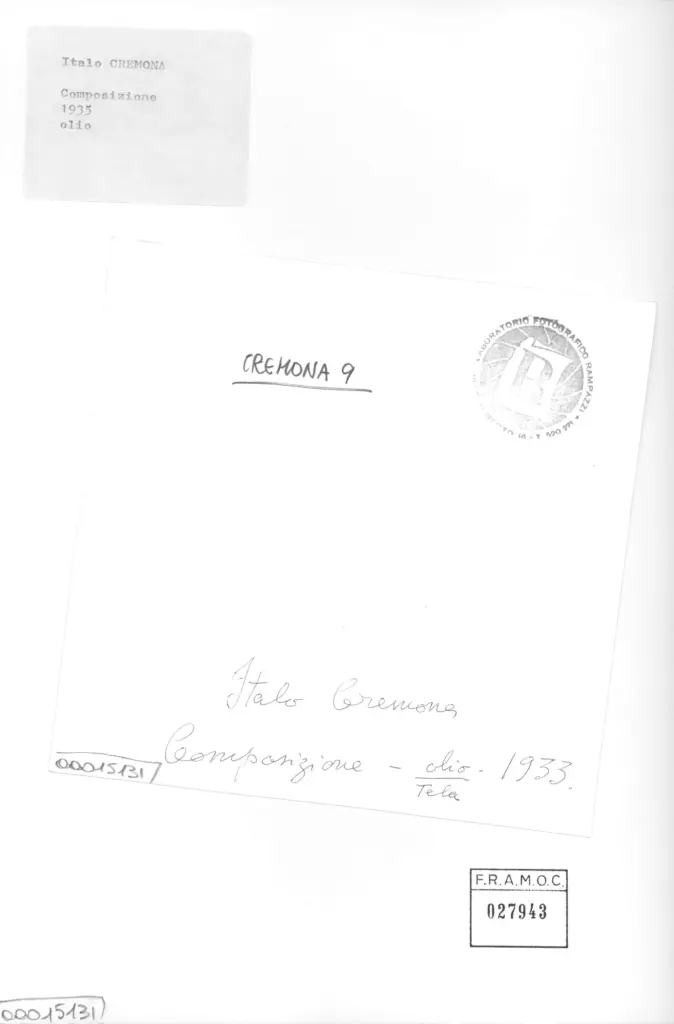 Rampazzi, Ferruccio , retro