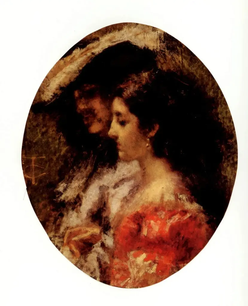 Anonimo , Cremona, Tranquillo - sec. XIX - Silenzio Amoroso