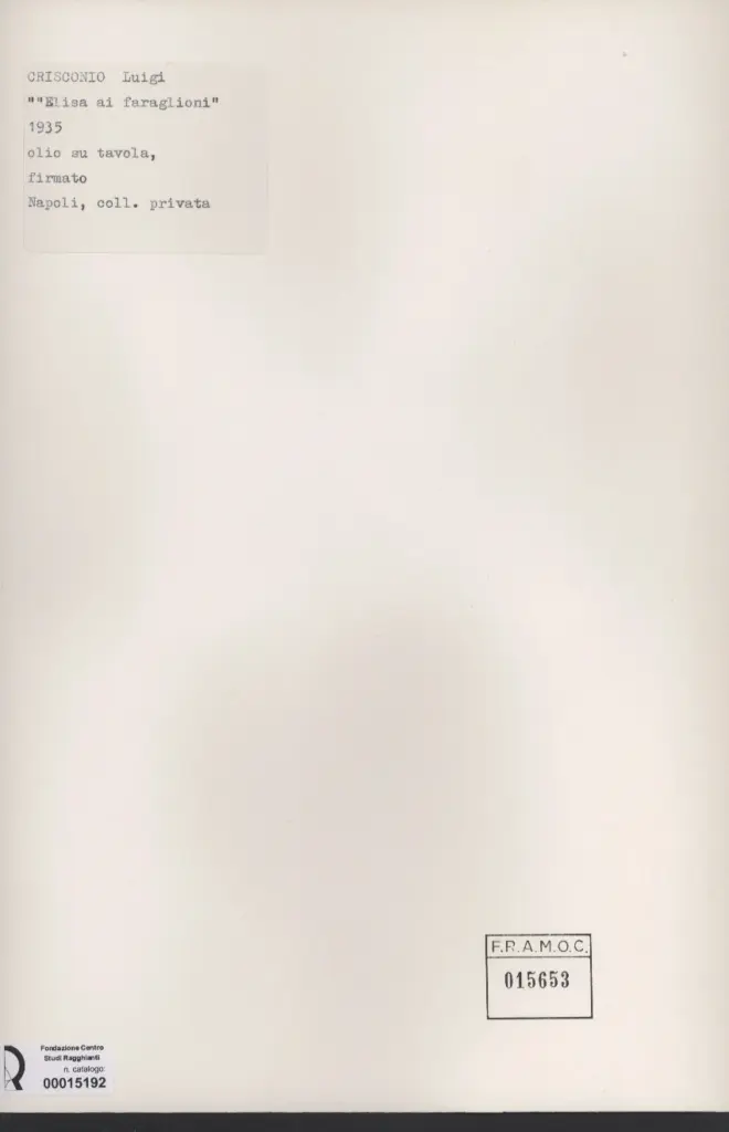 Anonimo, Anonimo , retro