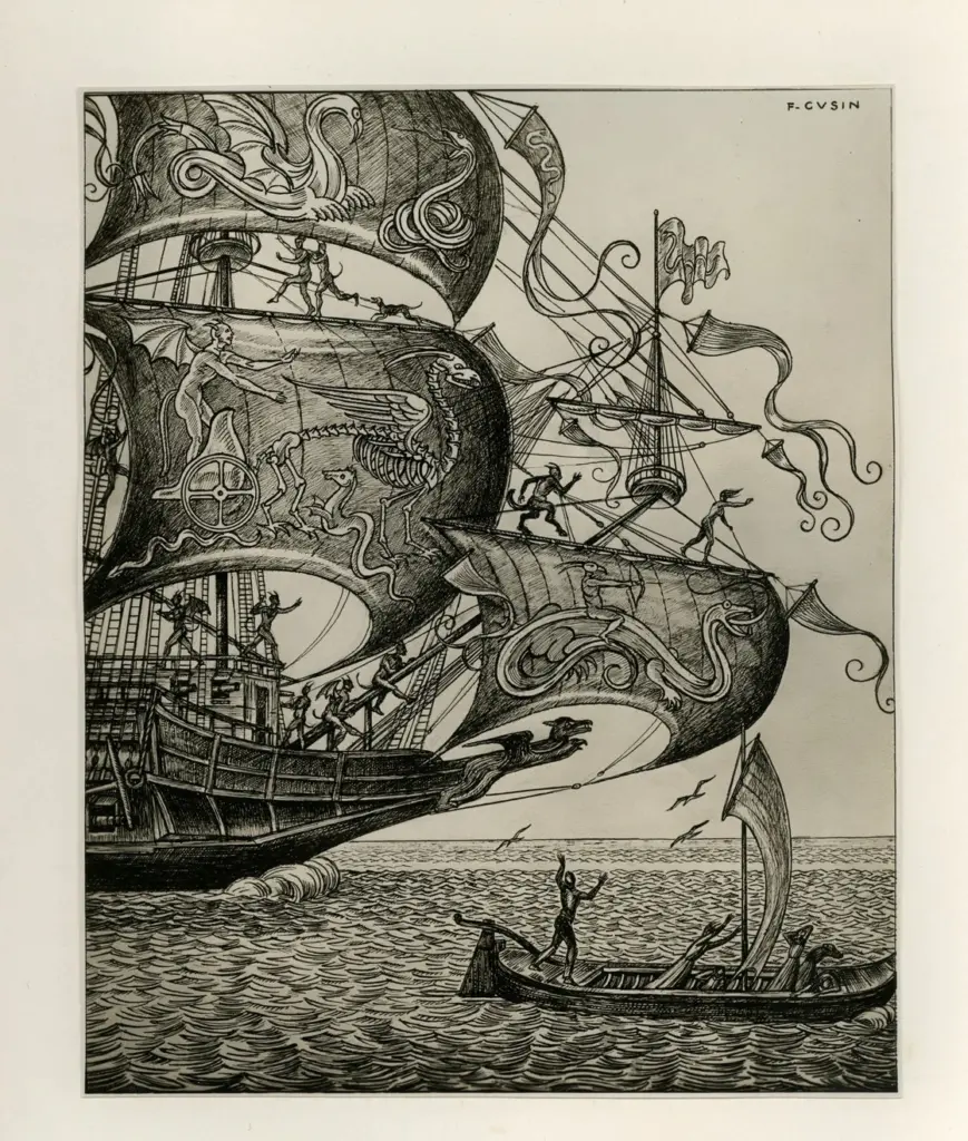 Cusin, Federico , Il demoniaco vascello